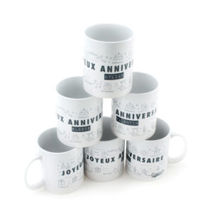 Mug personnalisable anniversaire birthday pack