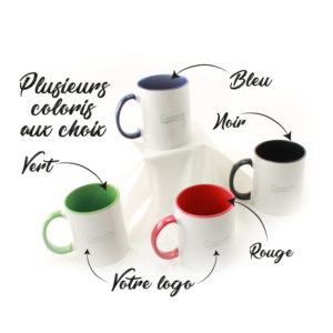 mug coloré a personnaliser kit de bienvenue