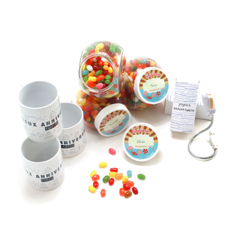 birthday pack anniversaire mug bonbon